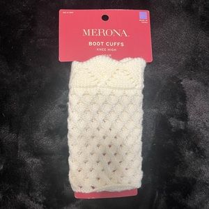 Merona openwork boot cuffs. NWT. Cute, cozy and feminine!  Great for f…